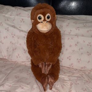 Punch! Adorable Brown Plush IKEA Monkey Toy 🐒